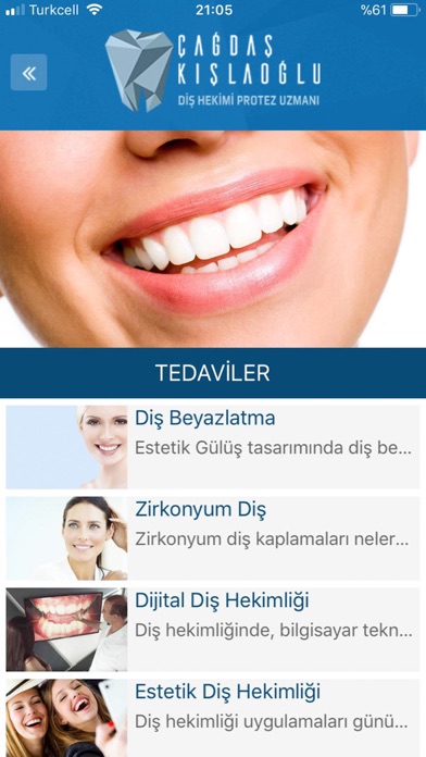 Diş Hekimi Dr Çağdaş Kışlaoğlu screenshot 2
