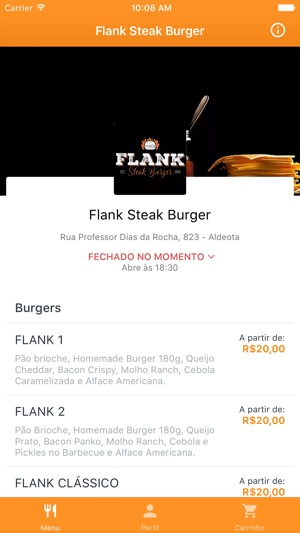 Flank Steak Burger Delivery(圖2)-速報App