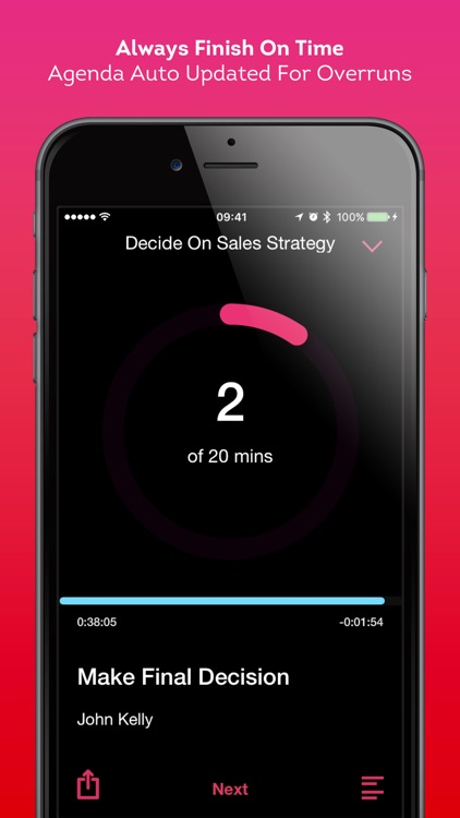 MeeTime - Meeting & Presentation Timer screenshot-3