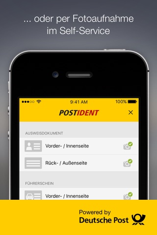 POSTIDENT screenshot 4