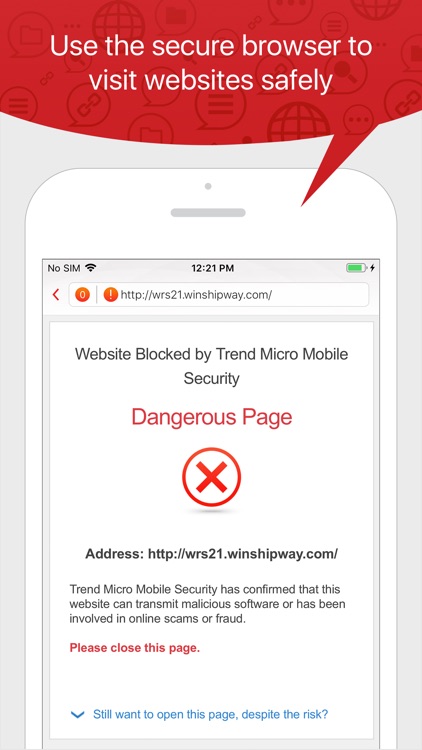 TM Mobile Security - WebFilter screenshot-3