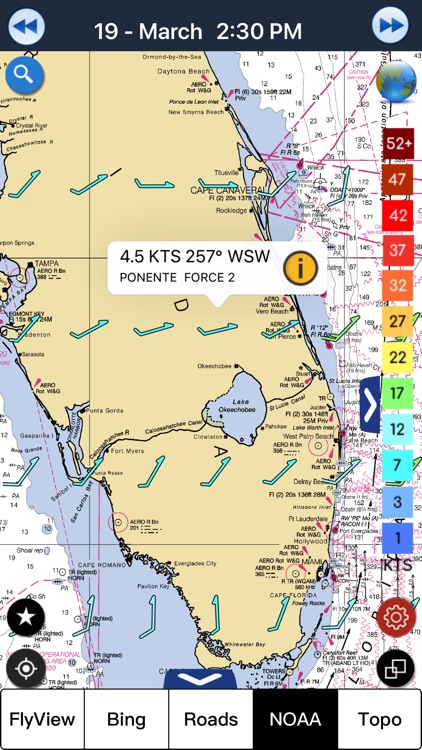 Wind forecast for Windgurus