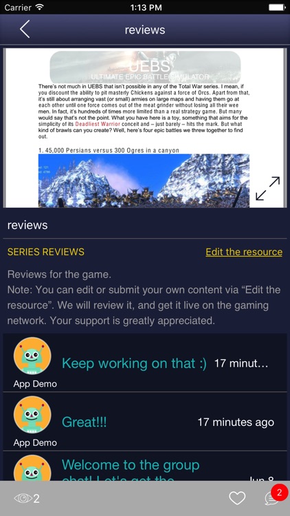 GameNet for - UEBS Ultimate Epic Battle Simulator screenshot-4
