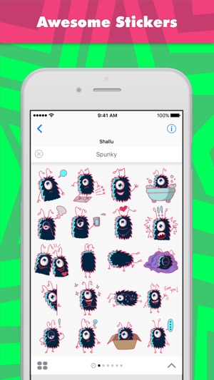 Spunky stickers by Shallu(圖1)-速報App