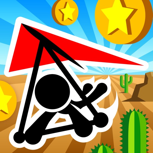 Hang Glider de Coins Icon