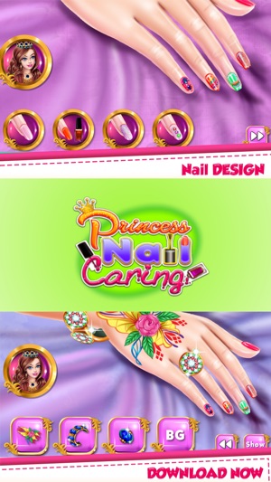 Princess Nail Caring(圖3)-速報App