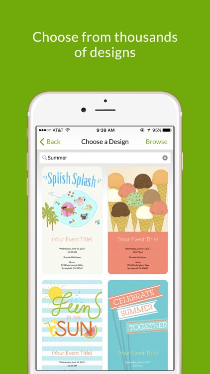 Evite: Online Invitations, RSVPs and Photo Sharing screenshot-0