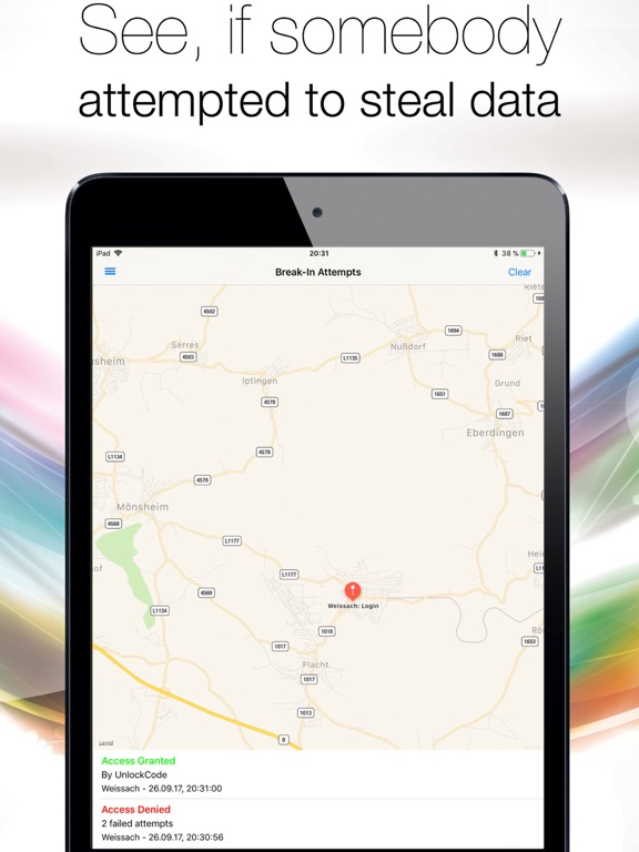 CloudySafe 2 iPad CloudySafe 2 iPad