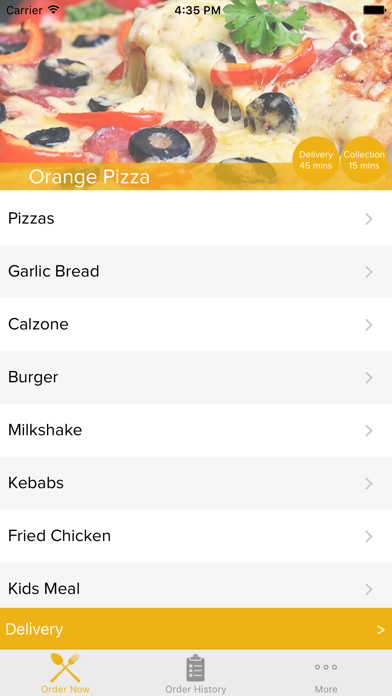 How to cancel & delete Orange Pizza from iphone & ipad 2