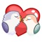 Love Of Birds Lovemoji Sticker