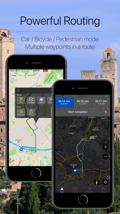 Tuscany Offline Navigation screenshot 3