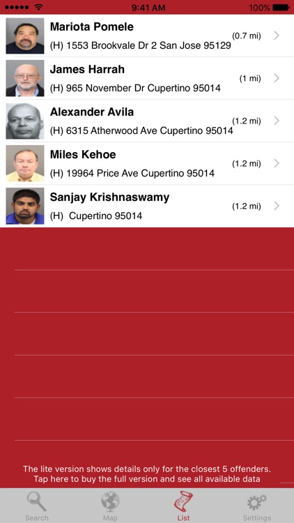 Sex Offenders Search Lite screenshot-3