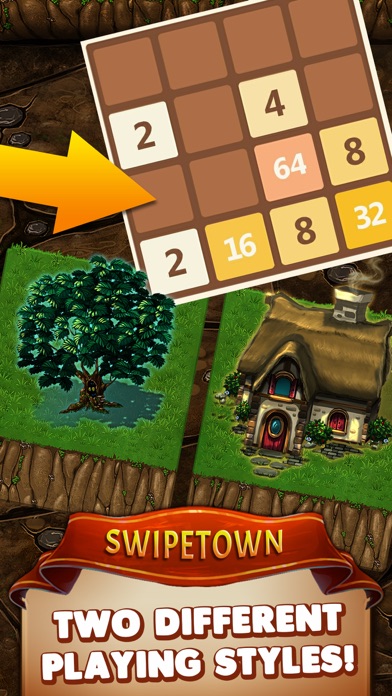 Swipetown! City Builder Puzzle screenshot 2
