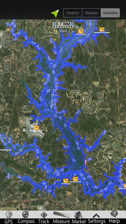 Lake Wylie Nautical Charts