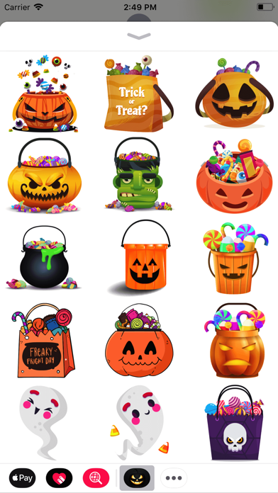 Horror Halloween Stickers screenshot 3