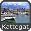 Kattegat GPS Navi Karte für bootfahren - angeln