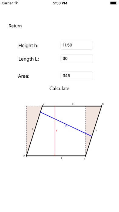 Area & Geometry screenshot 2