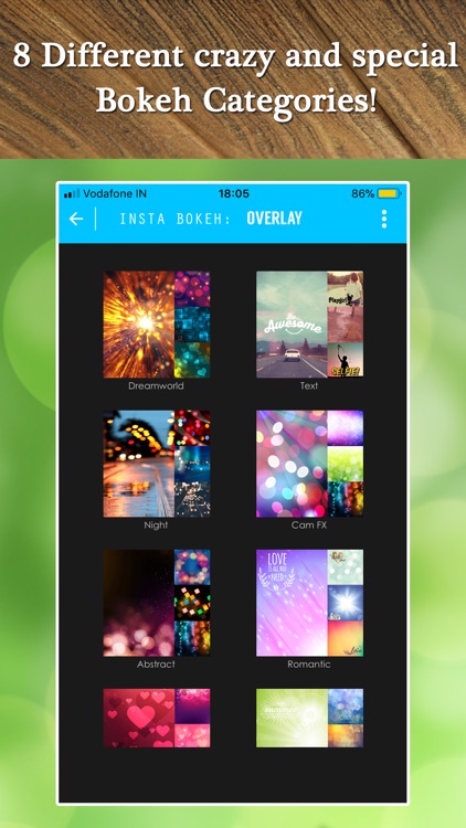 Insta Bokeh - Overlays Pro screenshot-1