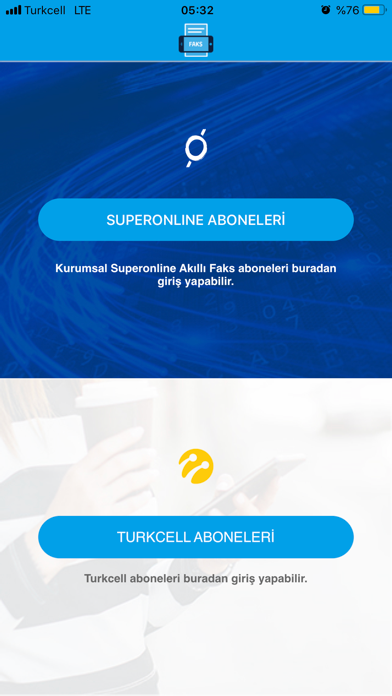Screenshot #1 pour Turkcell Akıllı Faks
