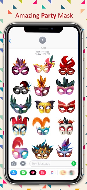 Party Mask Emoji(圖1)-速報App