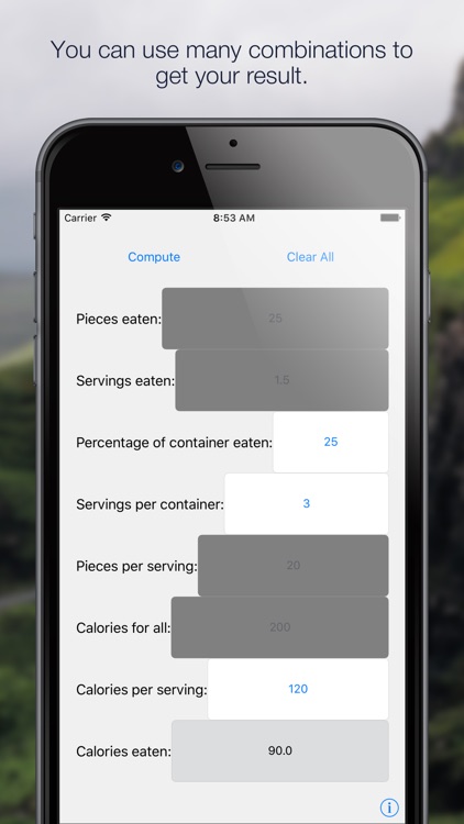 Calorie Helper screenshot-3