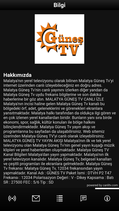 Malatya Güneş Tv screenshot 4