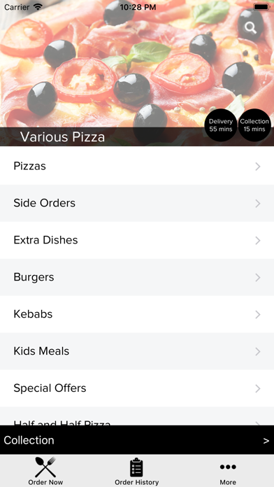 Various Pizza screenshot 2