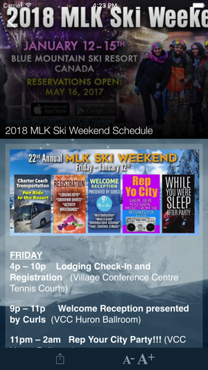 MLK Ski Weekend(圖4)-速報App