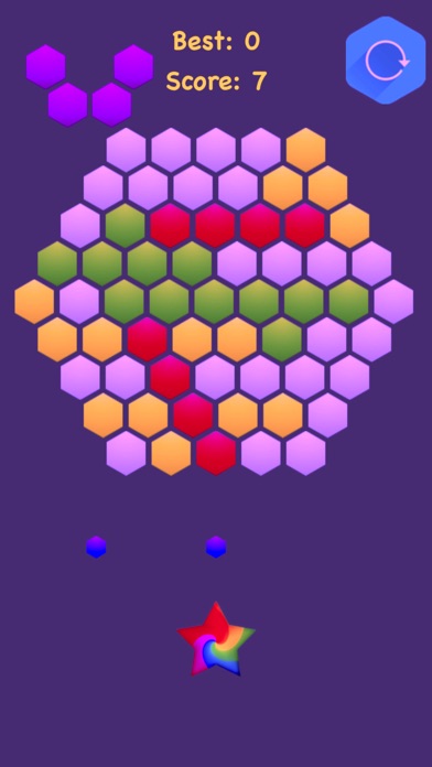Hexagonal Merge - Premium screenshot 2