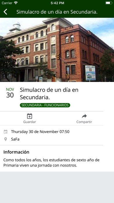 SAFA - Colegio Sagrada Familia screenshot 2