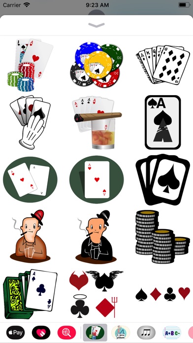 Poker Card Play Sticker Pack screenshot 3