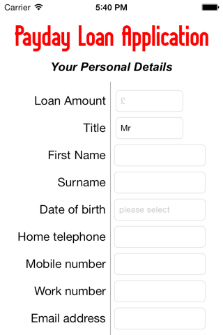 Payday Loans UK - náhled