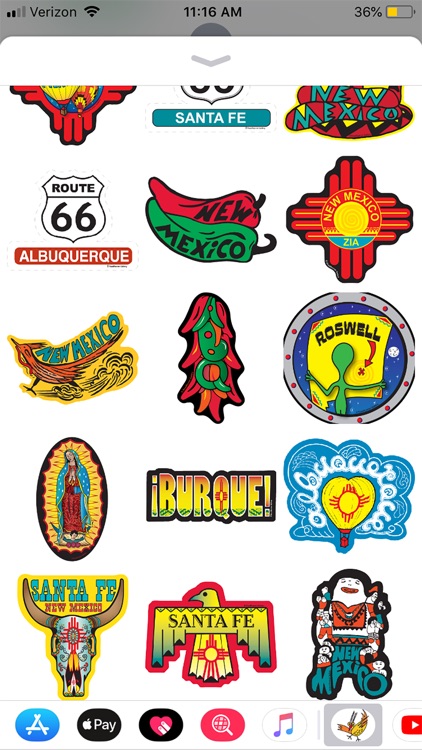 Stickers for New Mexico