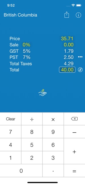 Sales Tax CANADA Calculation(圖3)-速報App