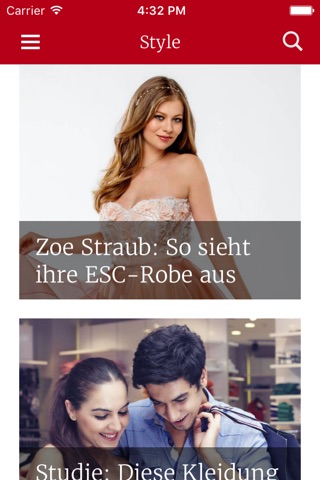 KURIER screenshot 3