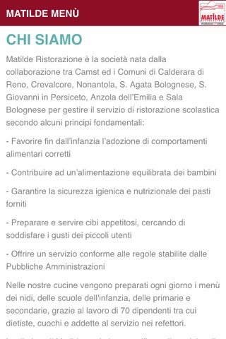 Matilde Menu - náhled
