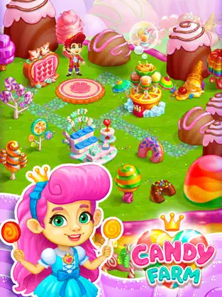 Screenshot 1 Candy Farm: Granja con Magia iphone
