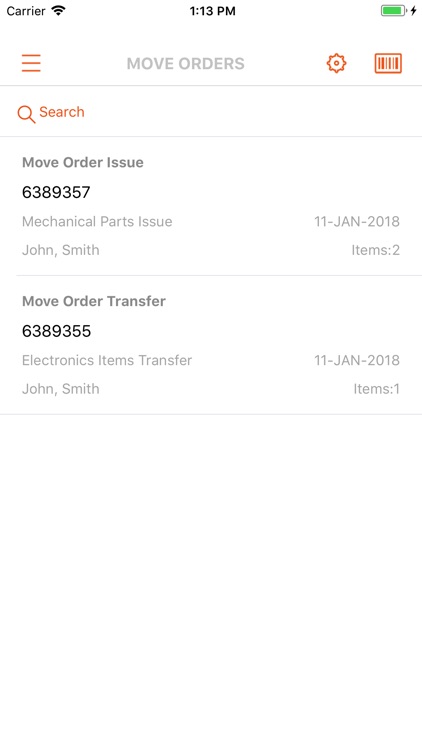 Move Order - Oracle EBS App