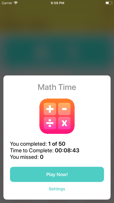 Math Time - Division screenshot 3