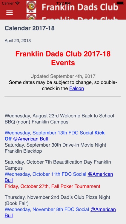 Franklin Dads Club