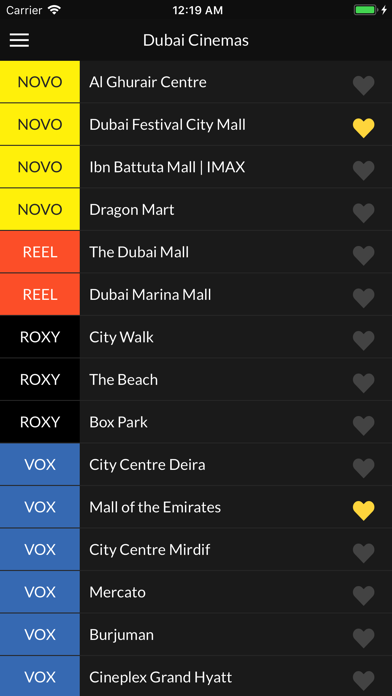 How to cancel & delete Cinema Showtimes UAE from iphone & ipad 3