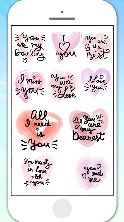 Love in Air Stickers screenshot-3