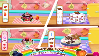Rainbow Desserts Cooking Shop! screenshot 3