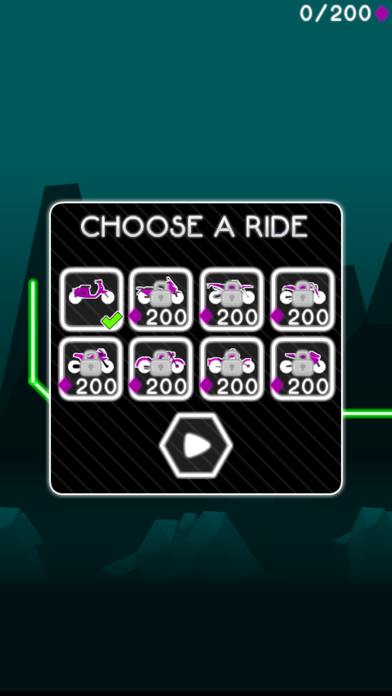 Neon Crazy Rider screenshot 3