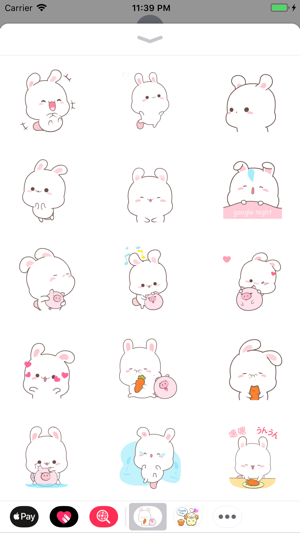 Bunny Wise Stickers Pack(圖2)-速報App