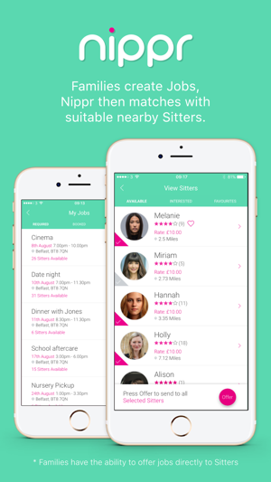 Nippr - Babysitting Made Easy!(圖3)-速報App