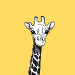 Incredible Giraffe Stickers