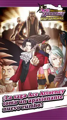 Screenshot 1 Ace Attorney INVESTIGATIONS iphone