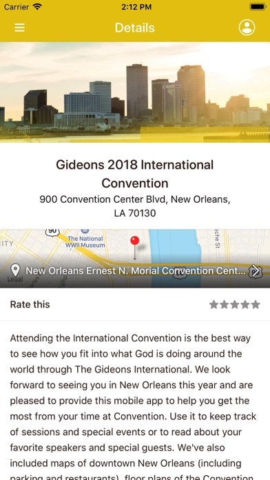 Gideons 2023 Int'l Convention screenshot 2