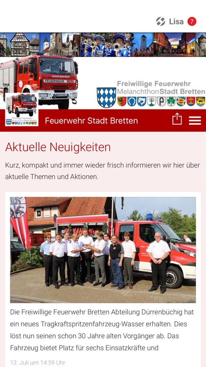 Feuerwehr Stadt Bretten